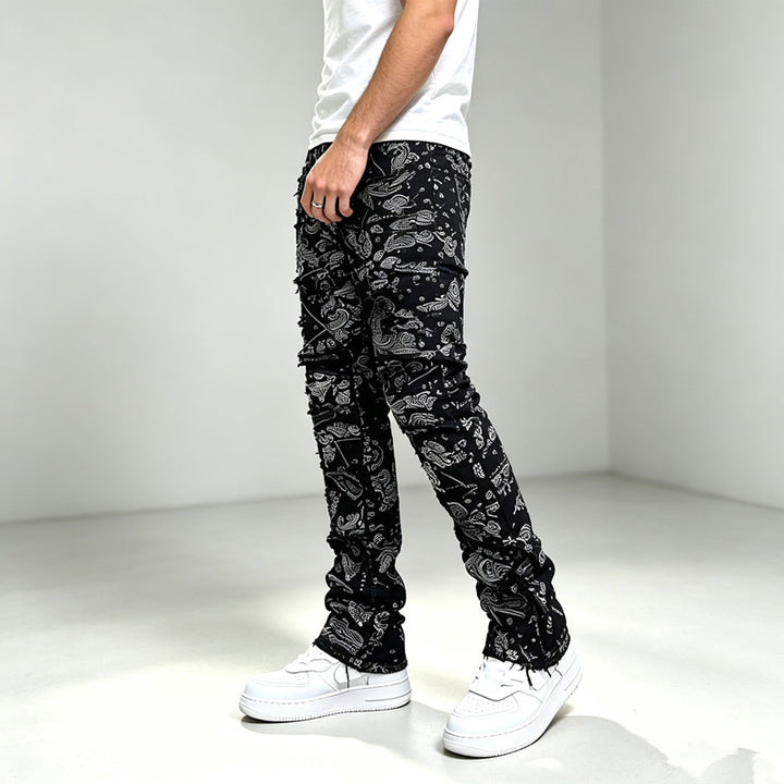 Men's Stylish Cargo Pants with Versatile Pattern Mune Fashion