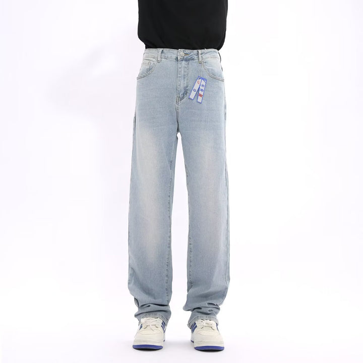 Men's Casual High-Waisted Jeans Mune Fashion