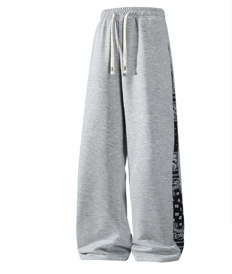 Ladies Casual Leisure Pants with Modern Graphic Inserts Mune Fashion