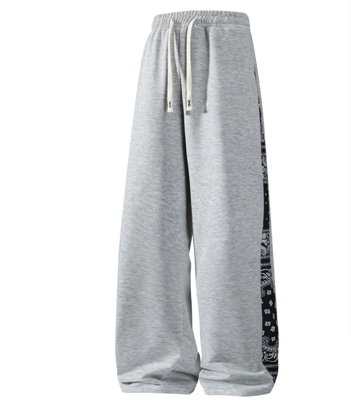 Ladies Casual Leisure Pants with Modern Graphic Inserts Mune Fashion