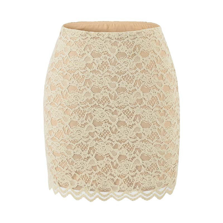 Women's Figure-hugging Lace Top with Wrap V-neck and Long Sleeves Mune Fashion