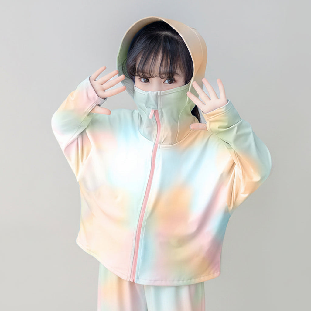 Women's UV protection jacket with hood and breathable design Mune Fashion