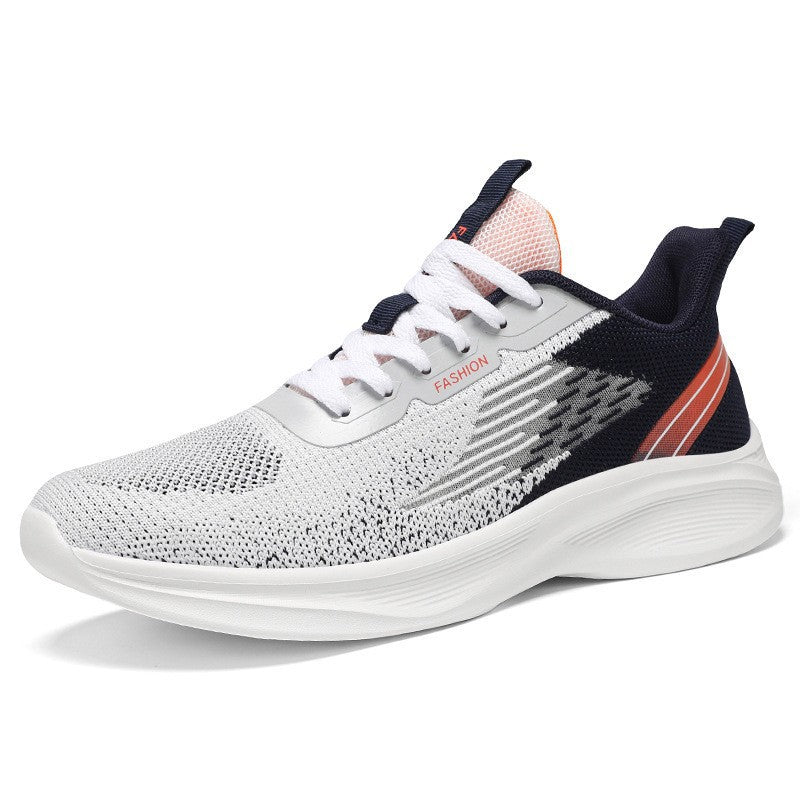 Men's modern performance running sneaker with seamless knitted upper, sock-like entry, and reactive EVA cushioning Mune Fashion