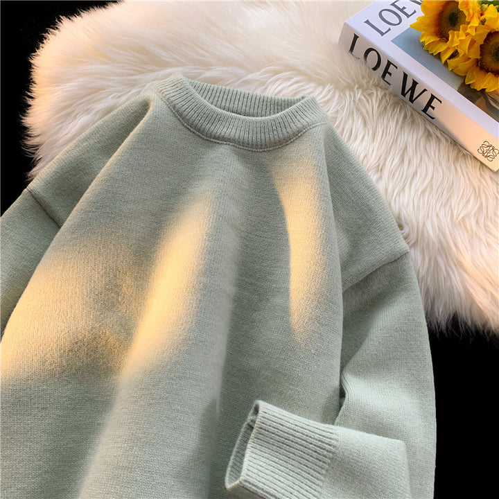 Women Oversized Knit Sweater Mune Fashion
