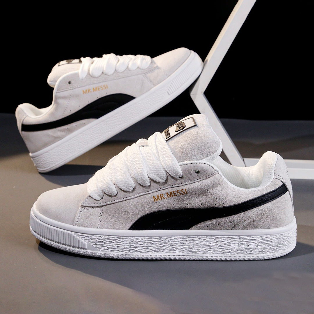 Women's fashionable sneakers with elastic laces and soft upper material Mune Fashion