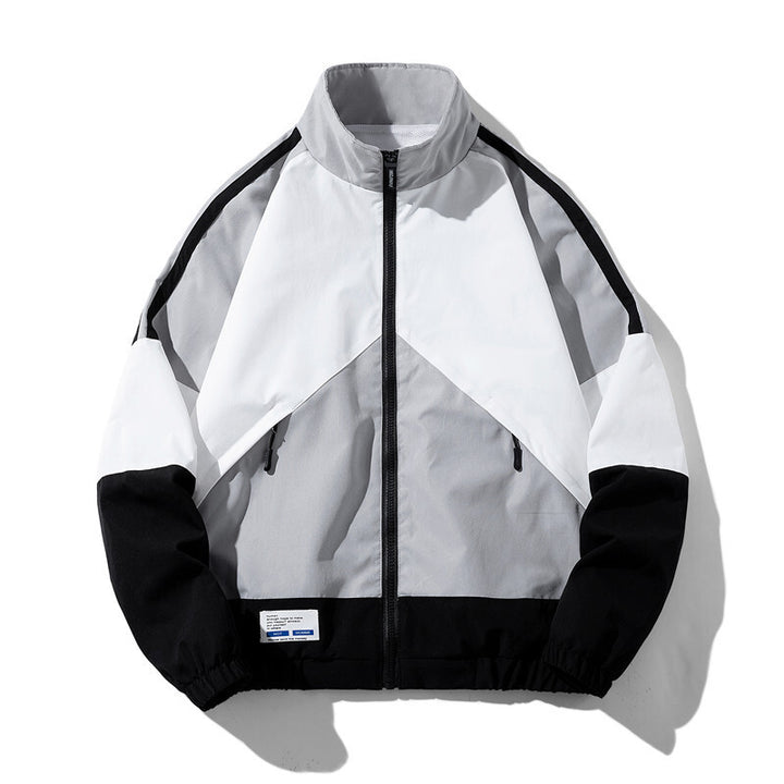 Men's Functional Windbreaker Jacket with Sporty Design Mune Fashion