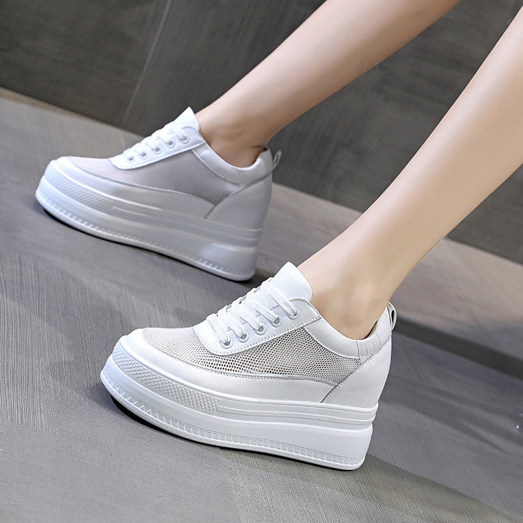 Women's Platform Sneakers with Fashionable and Comfortable Structure Mune Fashion