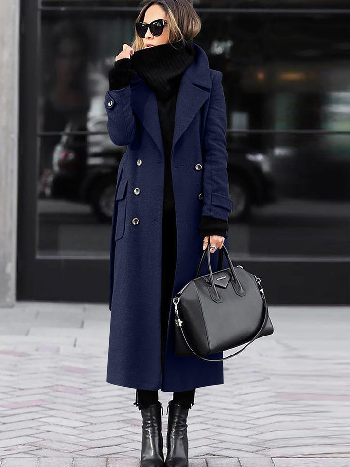 Ladies Elegant and Timeless Wool Coat