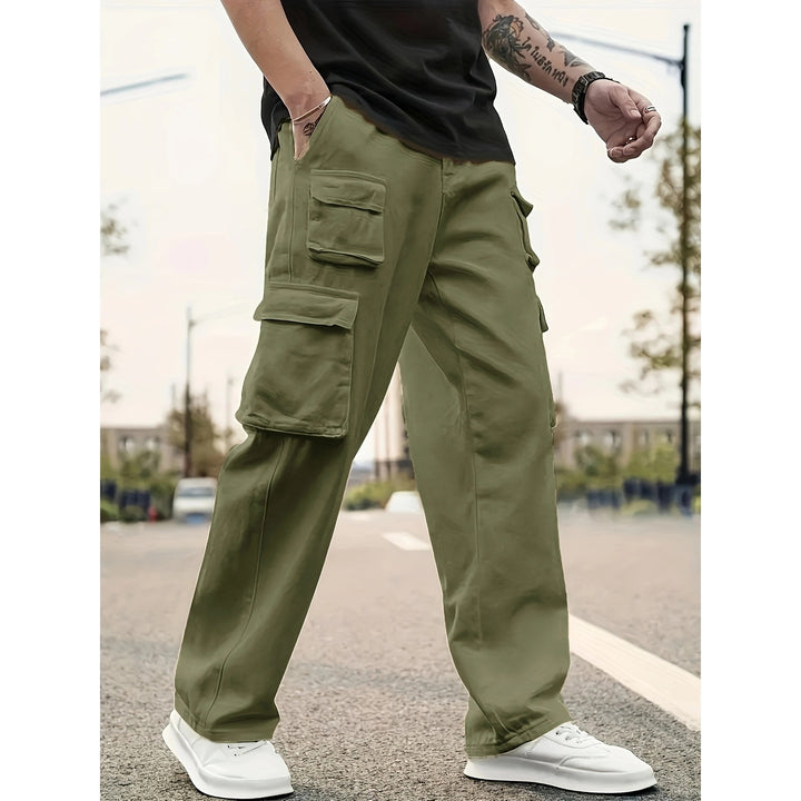 Men's Fashion Cargo Pants with Practical Zipper Pockets Mune Fashion