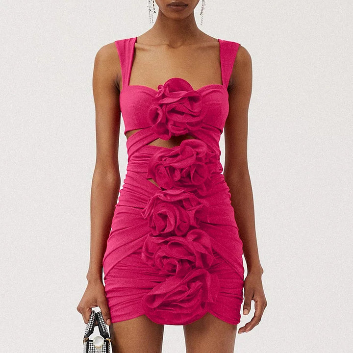 Women's One-Piece Swimsuit with Elaborate Ruffle Detail Mune Fashion