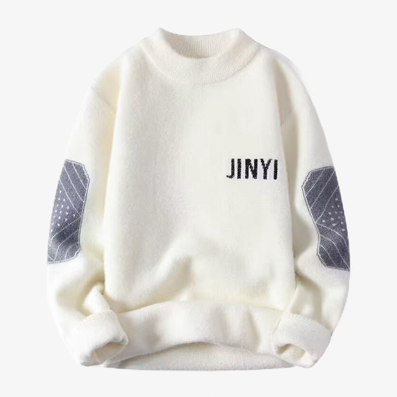 Men's Stylish Round Neck Sweater Mune Fashion