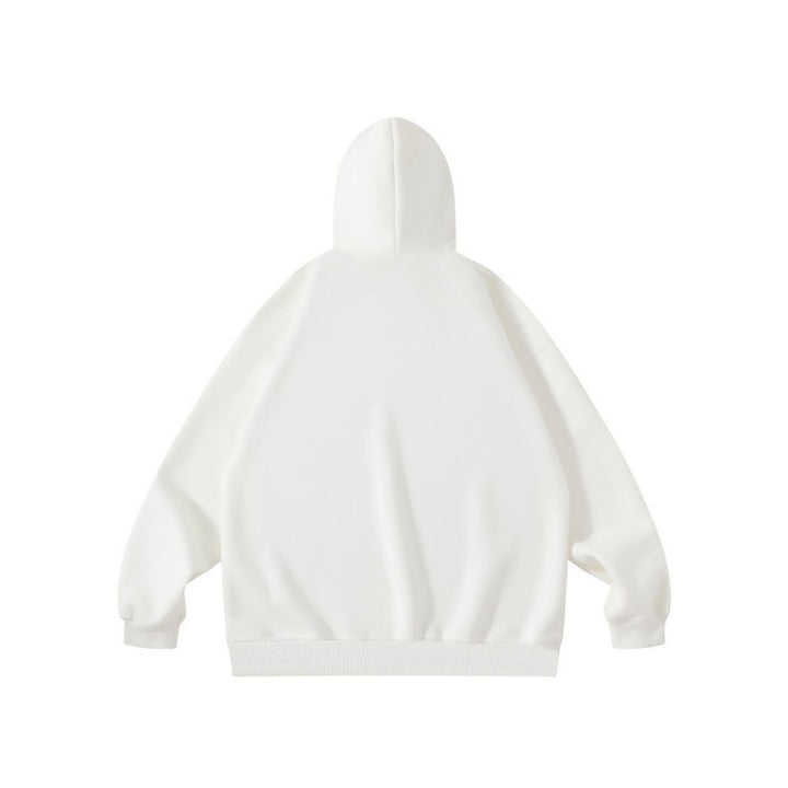 Unisex Oversize Hoodie with Statement Print, French Terry and Kangaroo Pocket Mune Fashion