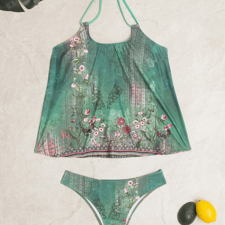 Women's tankini set with stylish pattern and casual cut Mune Fashion