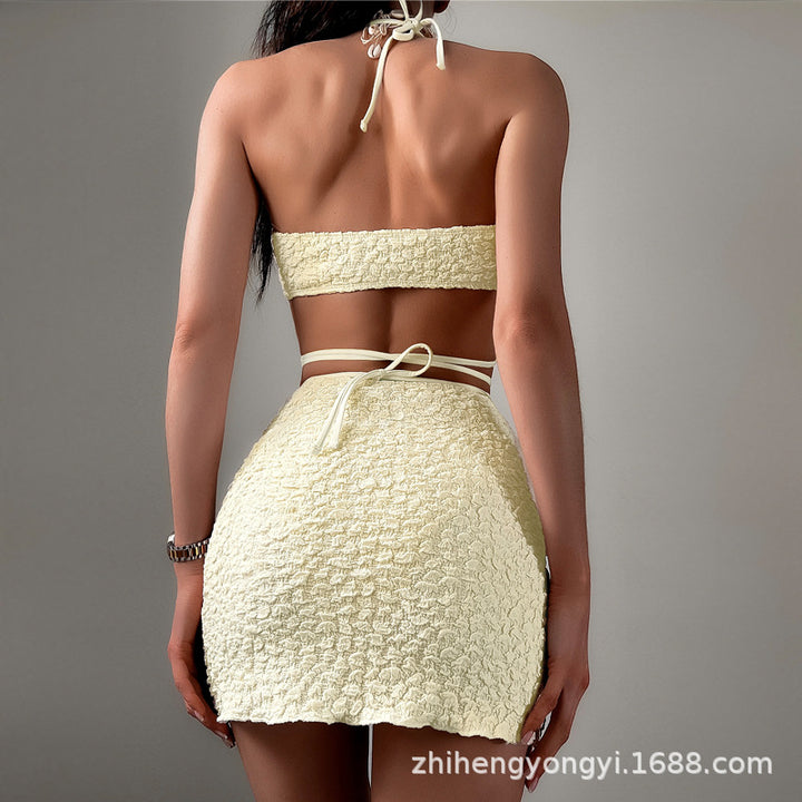 Women's Bikini Set with Sophisticated Wrap Design Mune Fashion