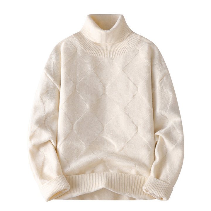 Women Elegant Turtleneck Sweater Mune Fashion