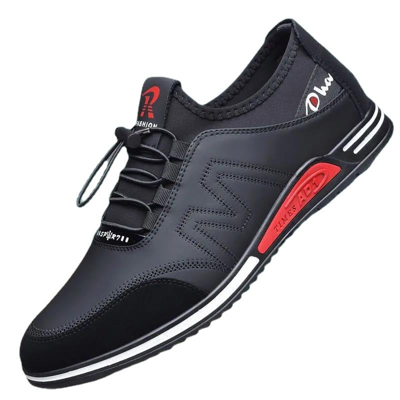 Men's Elastic Casual Sneaker with Quick Lace System and Shock-Absorbing EVA Midsole Mune Fashion