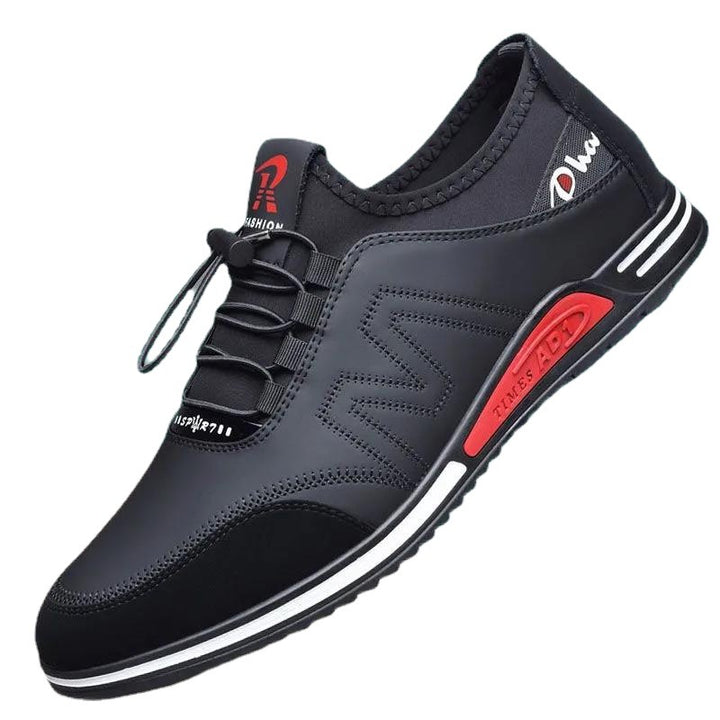Men's Elastic Casual Sneaker with Quick Lace System and Shock-Absorbing EVA Midsole Mune Fashion
