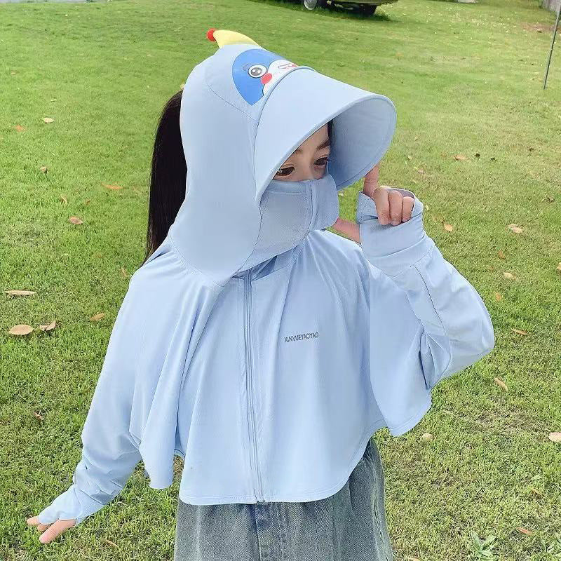 Girls Lightweight Hoodie with Bunny Ears Mune Fashion