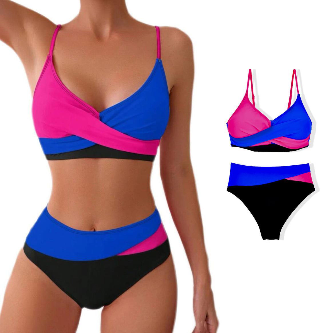 Women's Sporty Two-Piece Bikini Set Mune Fashion