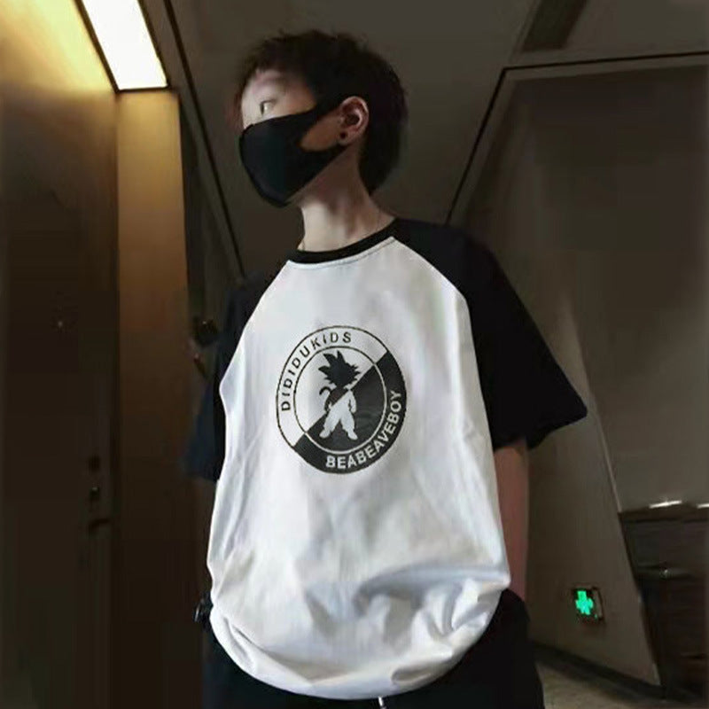Boys casual T-shirt with creative print Mune Fashion