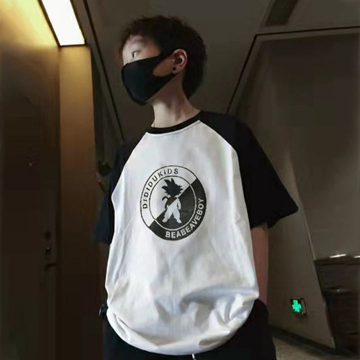 Boys casual T-shirt with creative print Mune Fashion