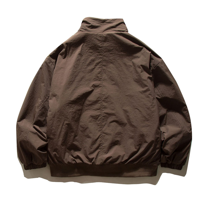Men's short-cut thermo blouson jacket with high-collar sherpa collar Mune Fashion