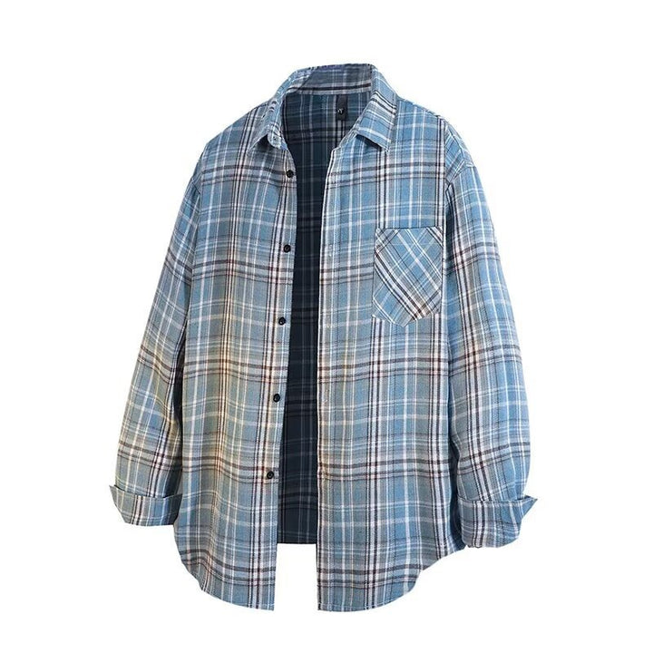 Women Oversized Check Shirt Mune Fashion