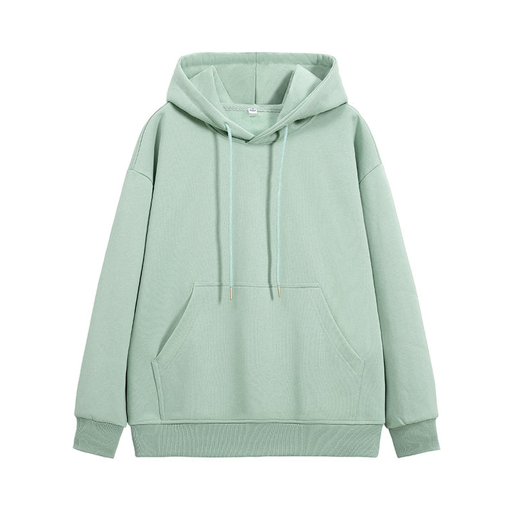 Unisex Oversize Hoodie with Kangaroo Pocket and Drop Shoulder Drune