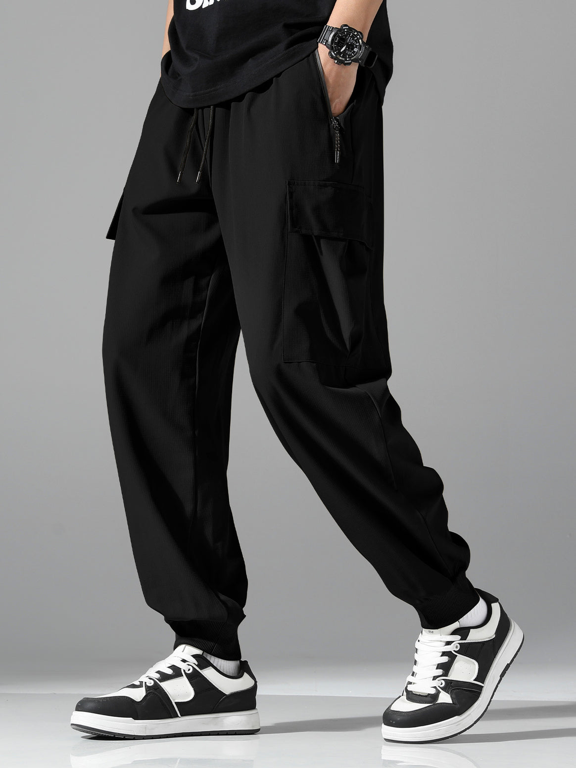Men's Stylish Cargo Pants with Multiple Pockets Mune Fashion