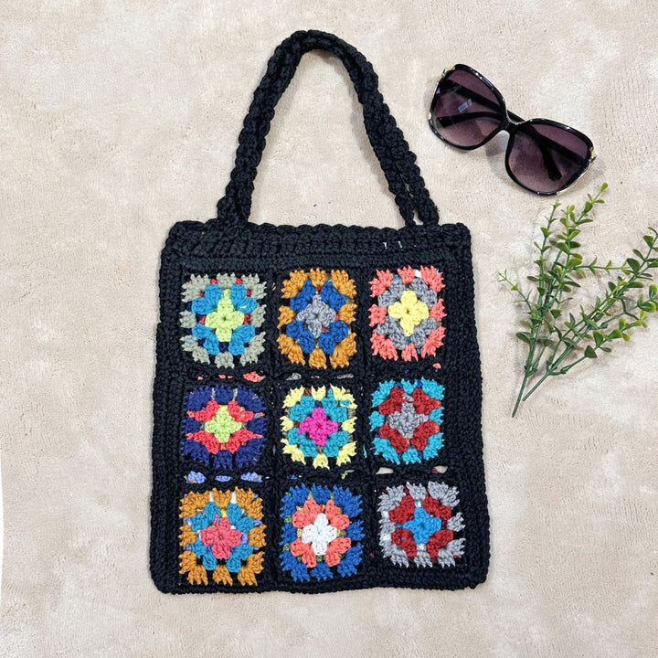 Women Handcrafted Crochet Bag Mune Fashion