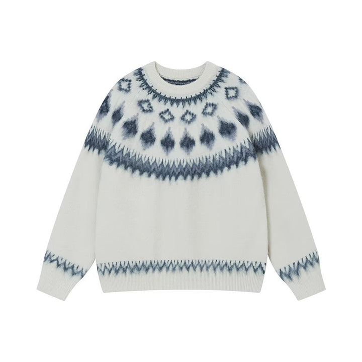 Women's Patterned Knit Sweater