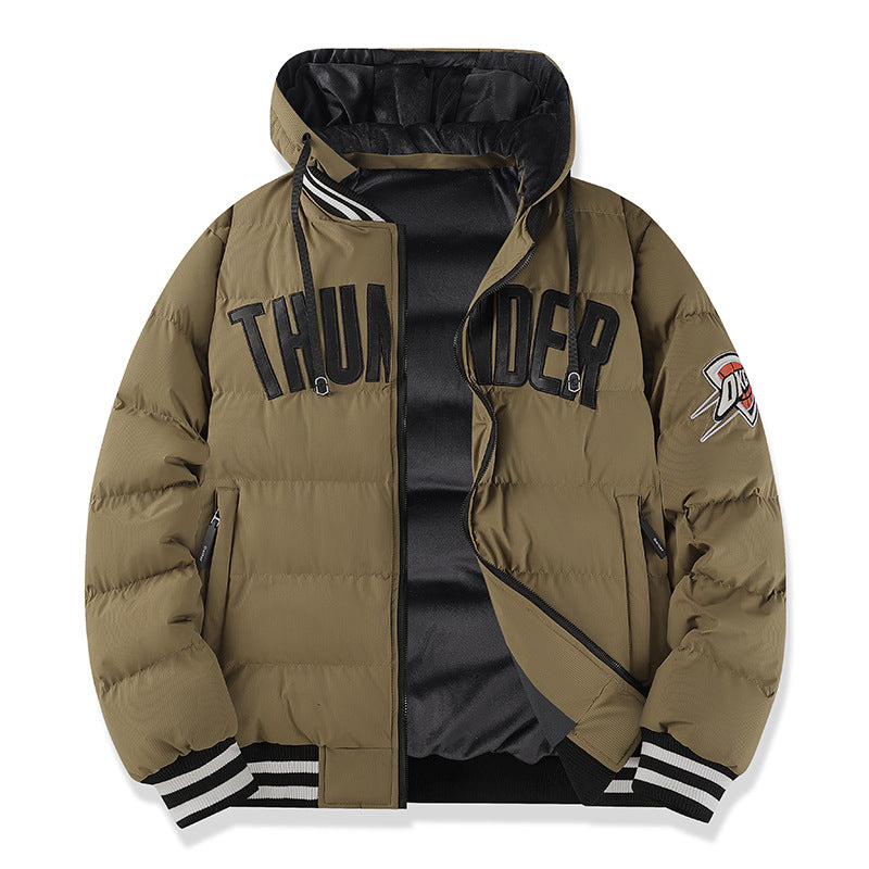 Men's lightweight quilted jacket with high collar and practical pockets Mune Fashion