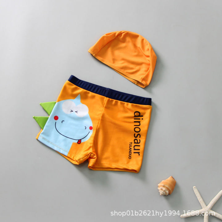 Boys swimming shorts with dinosaur motif Mune Fashion