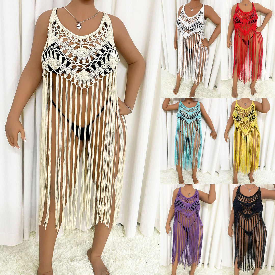 Women's Fringe Beach Poncho Mune Fashion