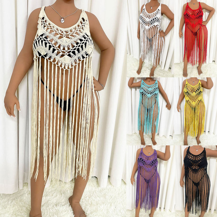 Women's Fringe Beach Poncho Mune Fashion