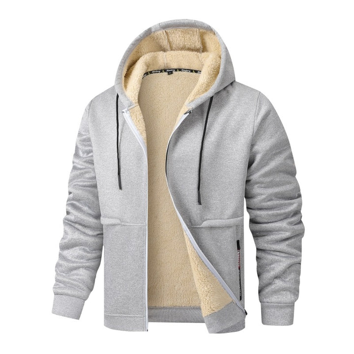 Men's Hooded Zip Jacket Mune Fashion