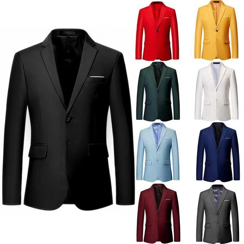 Men's slim-fit blazer with narrow silhouette, stretch content, and flap pockets Mune Fashion