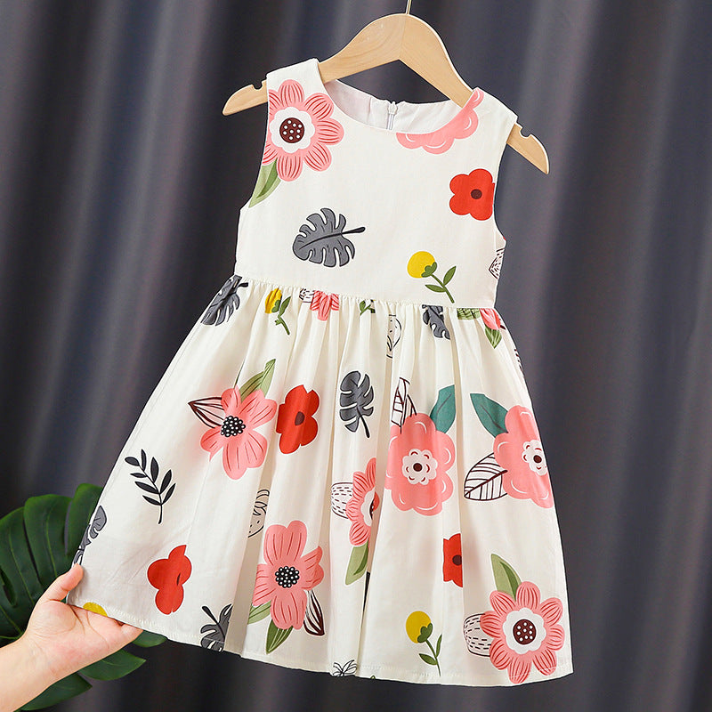 Girls summer dress with colorful polka dot design Mune Fashion