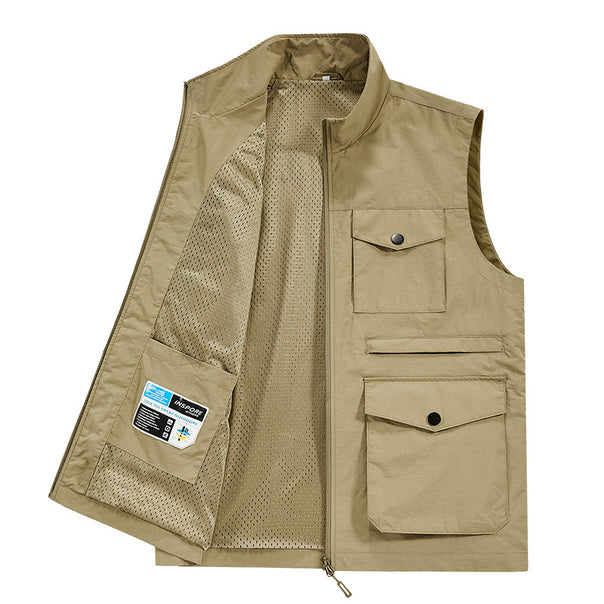 Men's Practical Multifunctional Fishing Vest Mune Fashion