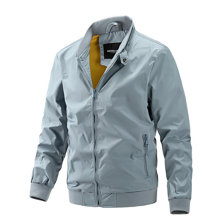 Men's Fashion Transitional Jacket with Functional Zipper Mune Fashion