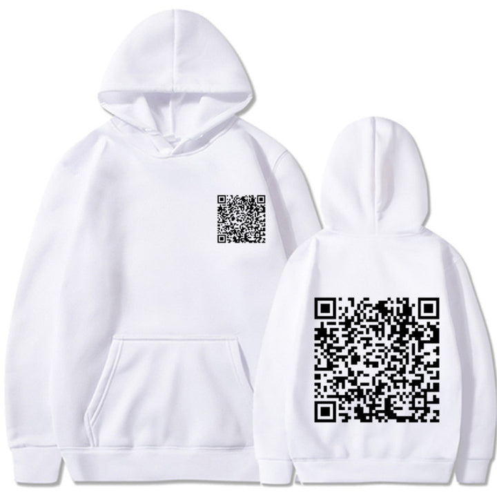 Women's Sporty Hoodie with QR Code Mune Fashion