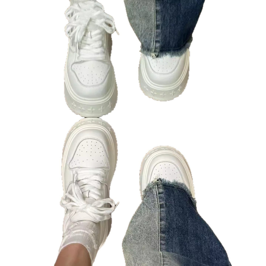 Women High-Top Platform Sneakers with fashionable design and comfortable cushioning Mune Fashion