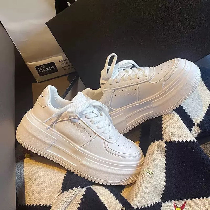 Women's Chunky Sneakers with cushioning platform and breathable surface structure Mune Fashion