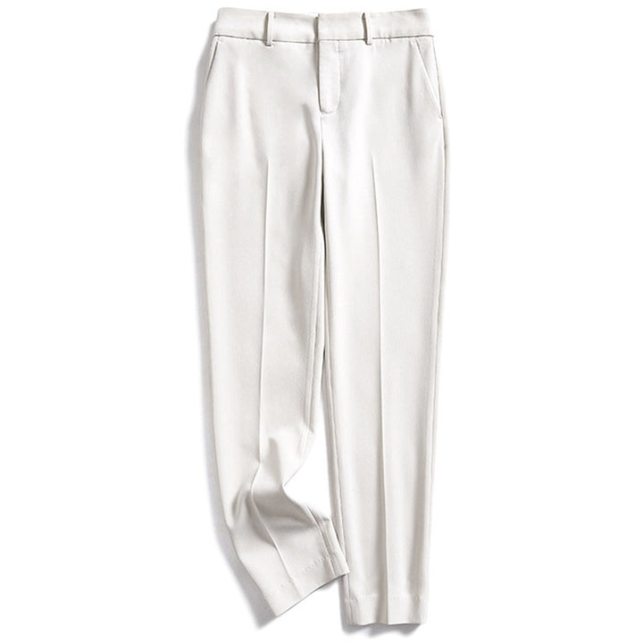 Ladies Elegant High-Waisted Suit Pants Mune Fashion