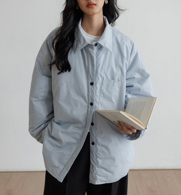 Women's Oversized Blouse with Button Detail Mune Fashion