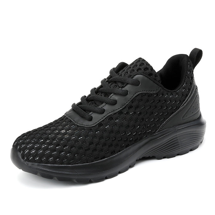Ladies' lightweight three-dimensional mesh walking sneakers with viscoelastic insole and high-grip outsole Mune Fashion