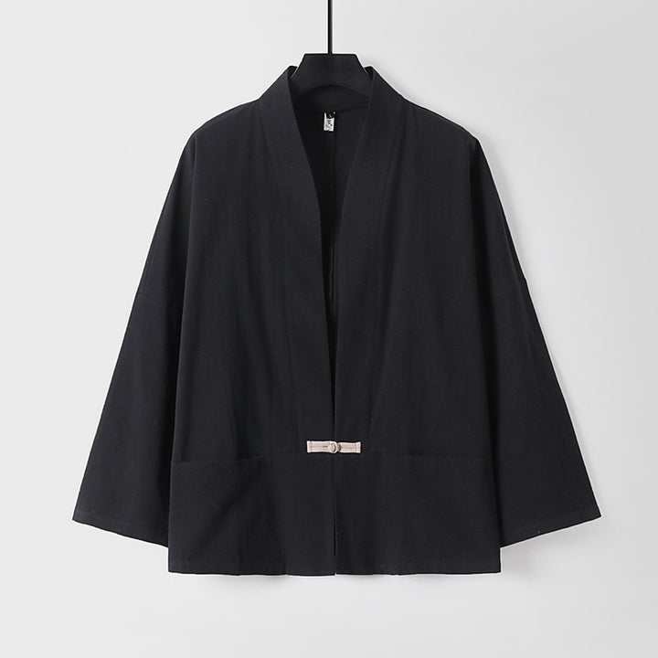 Women's Lightweight Kimono Jacket made of Cotton Blend with Loose Fit Mune Fashion