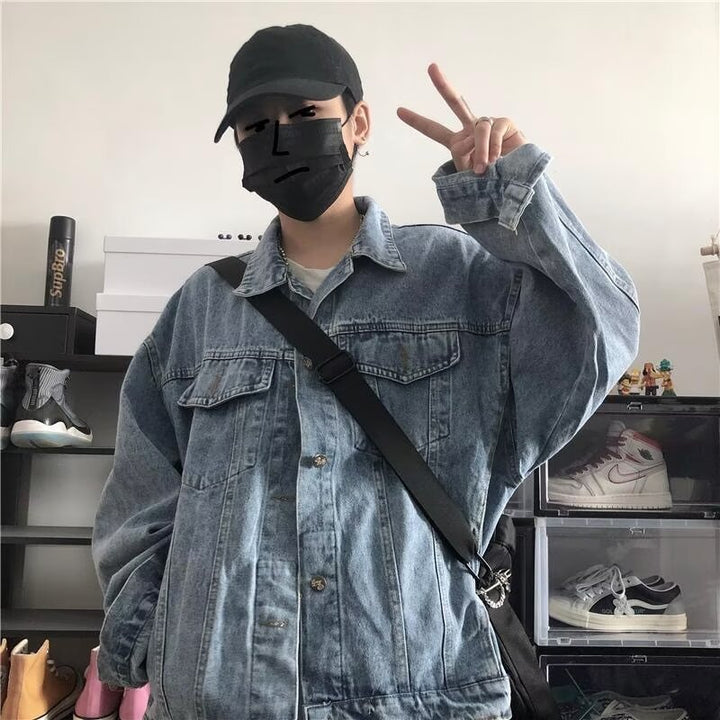 Men's Denim Over Jacket Mune Fashion