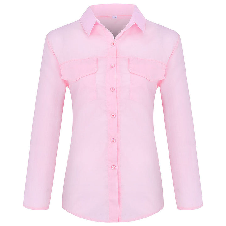 Ladies Long Sleeve Blouse Mune Fashion