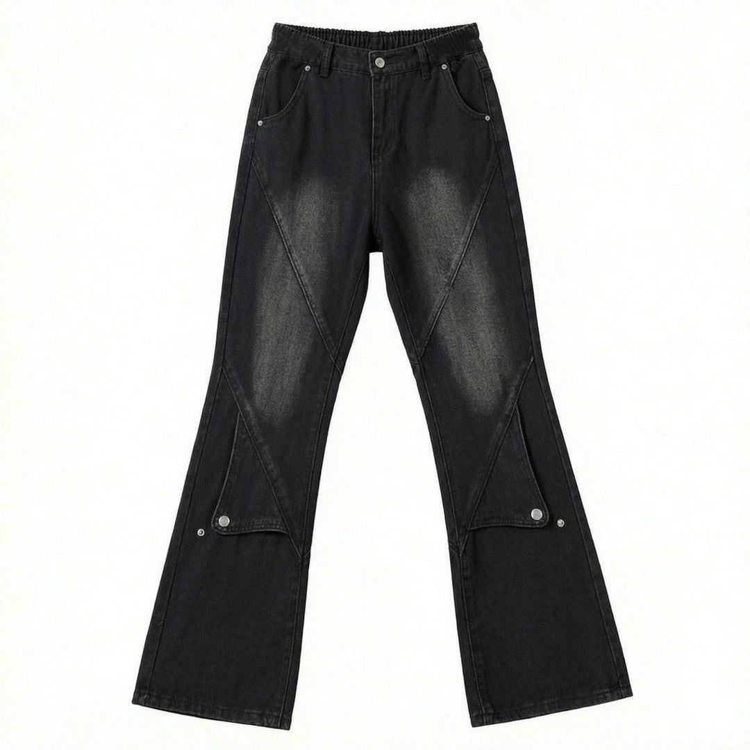 Women's Fashionable High-Waist Jeans Mune Fashion